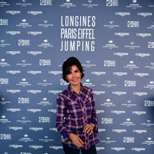 Exclusif - Rachida Dati au Longines Paris Eiffel Jumping au Champ de Mars à Paris, France, le 7 juillet 2018. © Pierre Perusseau/Bestimage