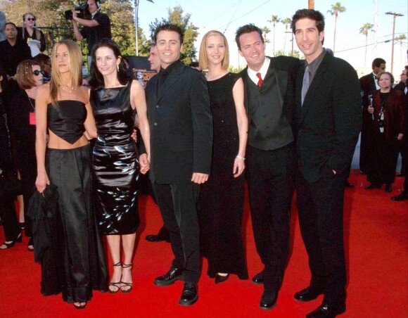 Le casting de "Friends en 1999.