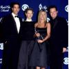 David Schwimmer, Lisa Kudrow, Jennifer Aniston et Matthew Perry en 2000.