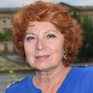 Exclusif - Véronique Genest - Soirée "Fête des fictions de France 3" à la péniche La Balle au Bond au port des Saints-Pères à Paris, le 4 juillet 2016. © Lionel Urman/Bestimage