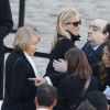 Ulla Aznavour et sa fille Katia - Arrivées à l'hommage national à Charles Aznavour à l'Hôtel des Invalides à Paris. Le 5 octobre 2018 © Jacovides-Moreau / Bestimage