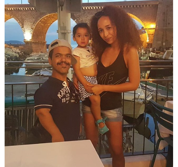 Anouar Toubali en famille, le 15 septembre 2017.