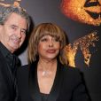 Tina Turner et son époux Erwin Bach - Présentation à la presse de la comédie musicale "Tina: The Tina Turner Musical" au théâtre Aldwych à Londres, le 17 avril 2018.
