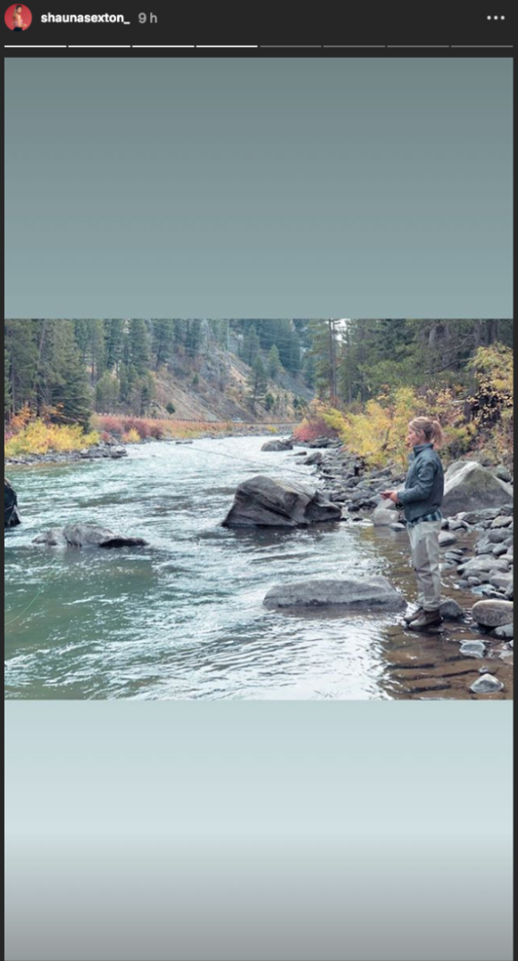 Ben Affleck et sa petite amie Shauna Sexton se sont offert un week-end en pleine nature dans le Montana. Octobre 2018.