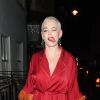 Rose McGowan arrive à la soirée "Love Magazine" au club "Loulou's" lors de la Fashion Week à Londres, le 17 septembre 2018.