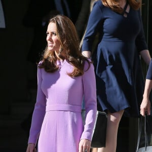 Le prince William et Kate Middleton au premier sommet sur la santé mentale au County Hall à Londres le 9 octobre 2018.