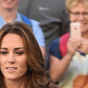 Le prince William et Kate Middleton au premier sommet sur la santé mentale au County Hall à Londres le 9 octobre 2018.