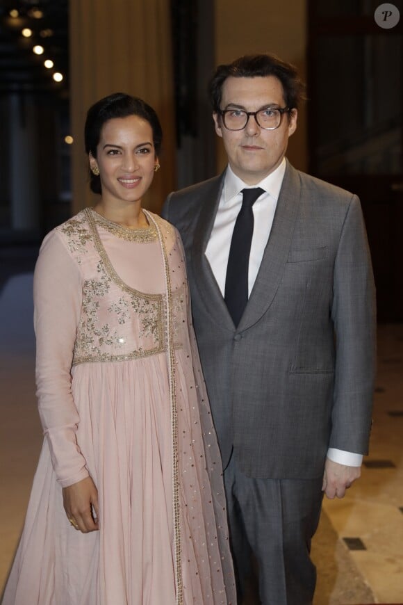 Anoushka Shankar et Joe Wright lors d'un gala à Buckingham Palace, Londres, en février 2017. Le réalisateur a quitté son épouse pour vivre pleinement sa nouvelle histoire d'amour avec Haley Bennett.