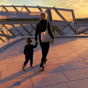 Nicola Sirkis et son fils Jules (photo postée le 10 octobre 2018)