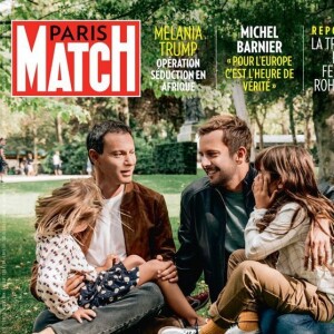 Couverture du magazine "Paris Match" en kiosque le 11 octobre 2018
