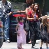 Exclusif - Jenna Dewan et son ex-mari Channing Tatum accompagnent leur fille Everly à l'école à Los Angeles, le 21 juin 2018.