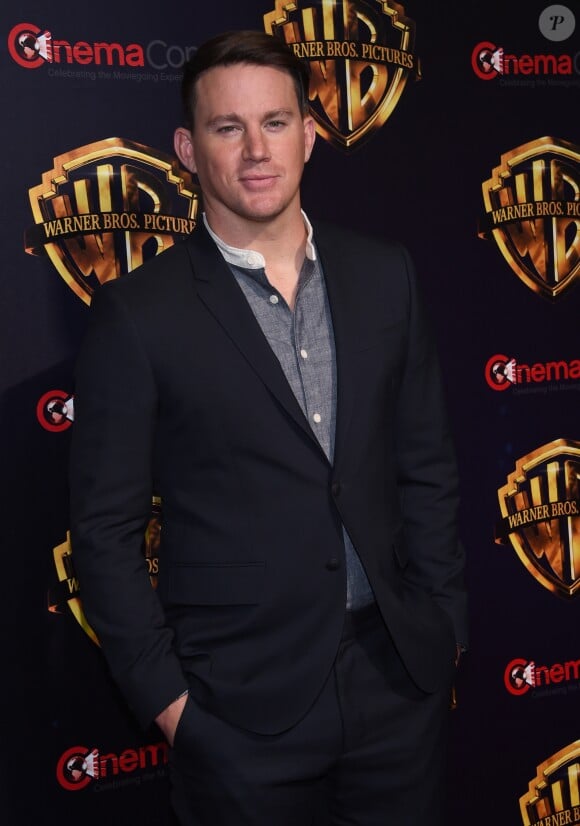 Channing Tatum à la soirée Warner Bros CinemaCon 2018 à l'hôtel Caesar palace à Las Vegas, le 24 avril 2018 People at the Warner Bros.