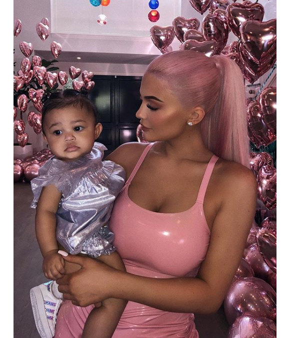 Kylie Jenner et sa fille Stormi. Septembre 2018.