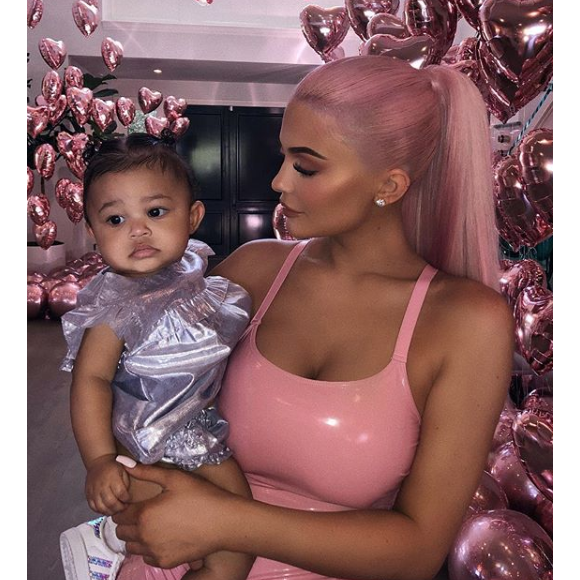 Kylie Jenner et sa fille Stormi. Septembre 2018.