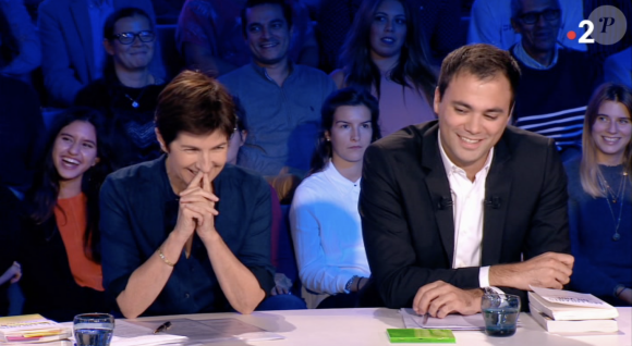 Laurent Ruquier confond Charles Consigny avec Yann Moix dans "On n'est pas couché" diffusé samedi 13 octobre 2018 - France 2