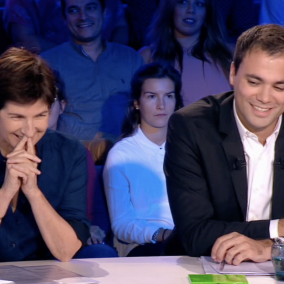 Laurent Ruquier confond Charles Consigny avec Yann Moix dans "On n'est pas couché" diffusé samedi 13 octobre 2018 - France 2