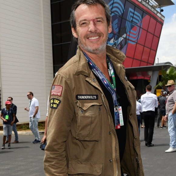 Jean-Luc Reichmann durant le Grand Prix de France au Castellet le 24 juin 2018. C.Estrosi, le maire de Nice et le vice président du Conseil Regional de PACA, est à l'origine du retour du Grand Prix de France au Circuit Paul Ricard. C'est L. Hamilton qui a remporté le Grand Prix devant M. Verstappen, second, et K. Raikkonen troisième. © Bruno Bebert / Bestimage  Celebs at Grand Prix de France race at Le Castellet, south France on June 24th 201824/06/2018 - Le Castellet