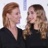 Alexandra Lamy et sa fille Chloé Jouannet - Avant-première du film "Une chance de trop" au cinéma Gaumont Marignan à Paris, le 24 juin 2015.