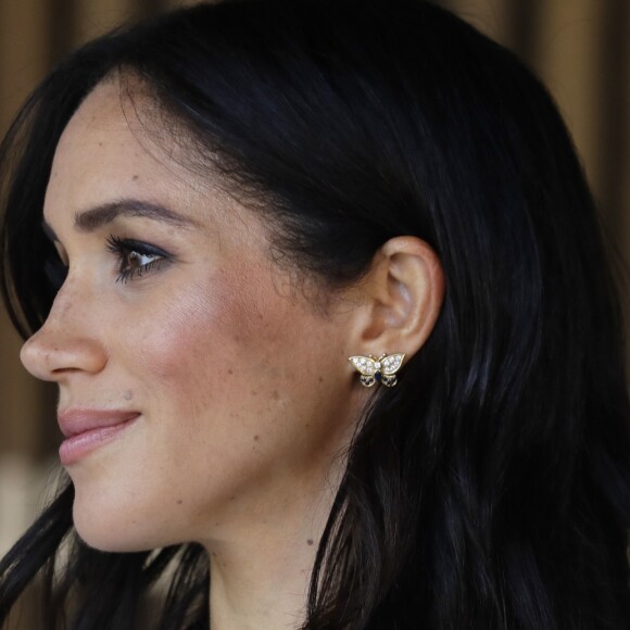 Meghan Markle lors de la visite du zoo de Taronga, à Sydney, le 16 octobre 2018.