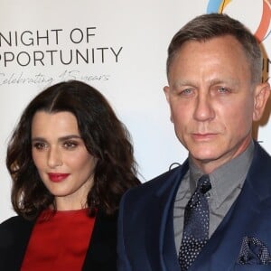 Daniel Craig et sa femme Rachel Weisz à la 11ème soirée annuelle Opportunity Network à New York, le 9 avril 2018.