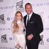 Jennifer Lopez et son compagnon Alex Rodriguez lors du 33ème dîner annuel des grandes légendes du sport au profit du Buoniconti Fund to Cure Paralysis à New York City, New York, Etats-Unis, le 24 septembre 2018.