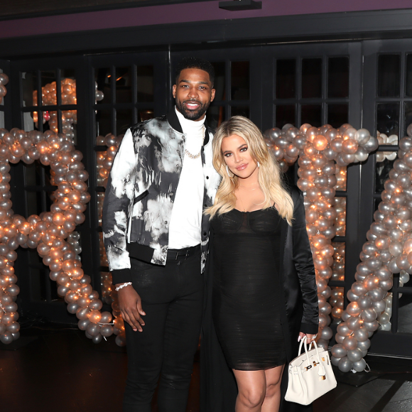 Tristan Thompson et Khloé Kardashian sur une photo publiée sur Instagram en mars 2018.