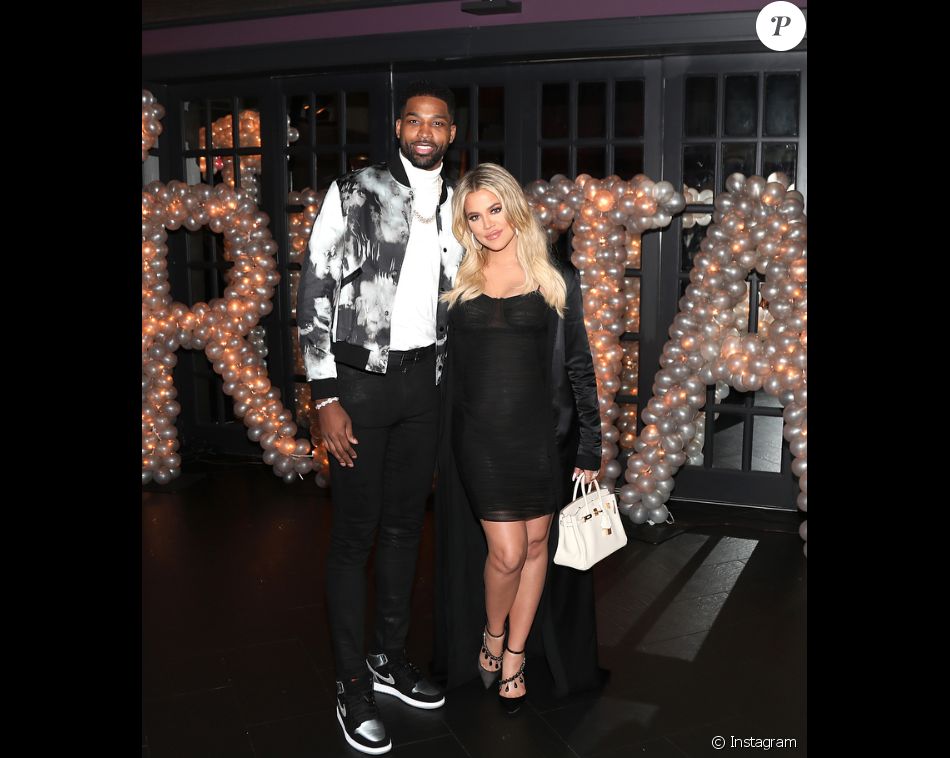 Tristan Thompson et Khloé Kardashian sur une photo publiée sur Instagram en mars 2018.