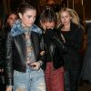 Selena Gomez et une amie à la Fashion Week de New York. Le 11 septembre 2018.