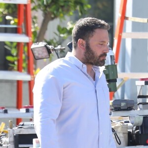 Ben Affleck sur le tournage du film Torrance à San Pedro, le 25 octobre 2018