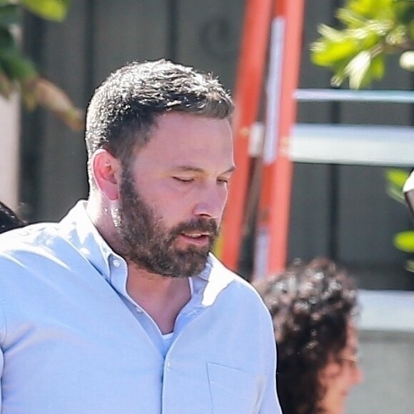Ben Affleck sur le tournage du film Torrance à San Pedro, le 25 octobre 2018