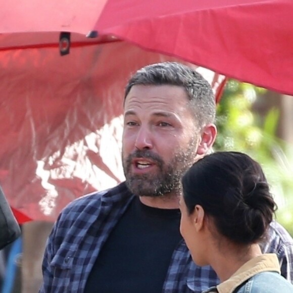 Exclusif - Ben Affleck sur le tournage du film Torrance à Los Angeles après plusieurs mois en cure de désintoxication, le 22 octobre 2018