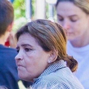 Ben Affleck a passé une après midi dans un parc en compagnie de ses enfants Samuel , Seraphina et Violet Le 20 octobre 2018