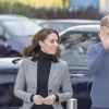 Le prince William et la duchesse Catherine de Cambridge arrivent à un événement de Coach Core au Basildon Sporting Village à Basildon dans l'Essex, le 30 octobre 2018.