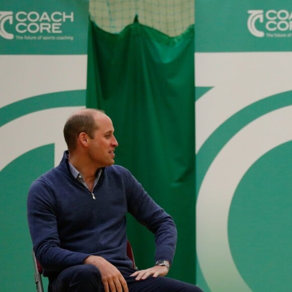 Kate Middleton, duchesse de Cambridge, et le prince William étaient le 30 octobre 2018 à Basildon dans l'Essex pour un de Coach Core, programme soutenu par la Fondation royale.