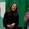  Kate Middleton, duchesse de Cambridge, et le prince William étaient le 30 octobre 2018 à Basildon dans l'Essex pour un de Coach Core, programme soutenu par la Fondation royale. 