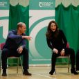  Kate Middleton, duchesse de Cambridge, et le prince William étaient le 30 octobre 2018 à Basildon dans l'Essex pour un de Coach Core, programme soutenu par la Fondation royale. 