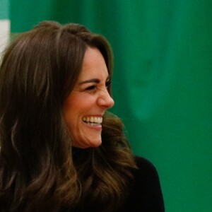 Kate Middleton, duchesse de Cambridge, et le prince William étaient le 30 octobre 2018 à Basildon dans l'Essex pour un de Coach Core, programme soutenu par la Fondation royale.