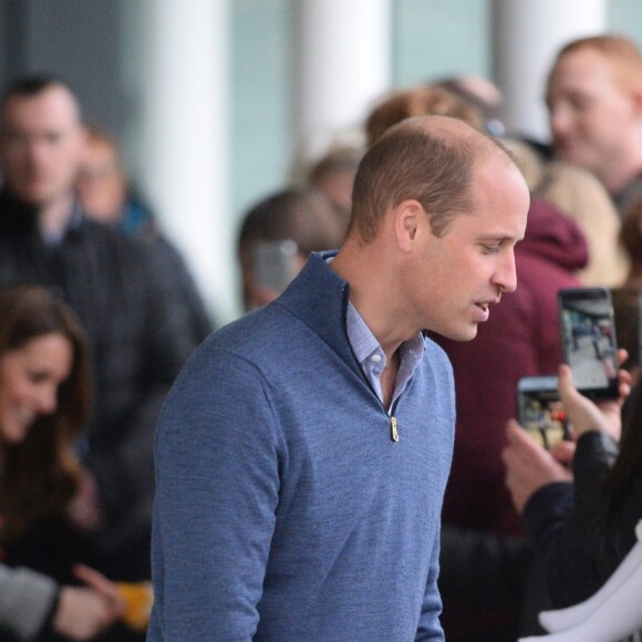 Kate Middleton, duchesse de Cambridge, et le prince William étaient le 30 octobre 2018 à Basildon dans l'Essex pour un de Coach Core, programme soutenu par la Fondation royale.