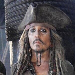 Johnny Depp dans la peau de Jack Sparrow dans la saga "Pirates des Caraïbes".