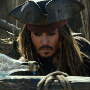 Johnny Depp dans la peau de Jack Sparrow dans la saga "Pirates des Caraïbes".