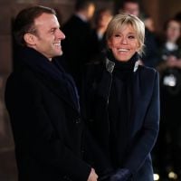 Brigitte Macron : Complice auprès d'Emmanuel, dans son manteau fétiche