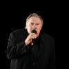 Exclusif - Gérard Depardieu chante "Barbara" sur la scène du palais des congrès Atlantia en pré-ouverture du 5ème festival du cinéma et musique de film de la Baule le 3 novembre 2018. © José Texeira/Bestimage
