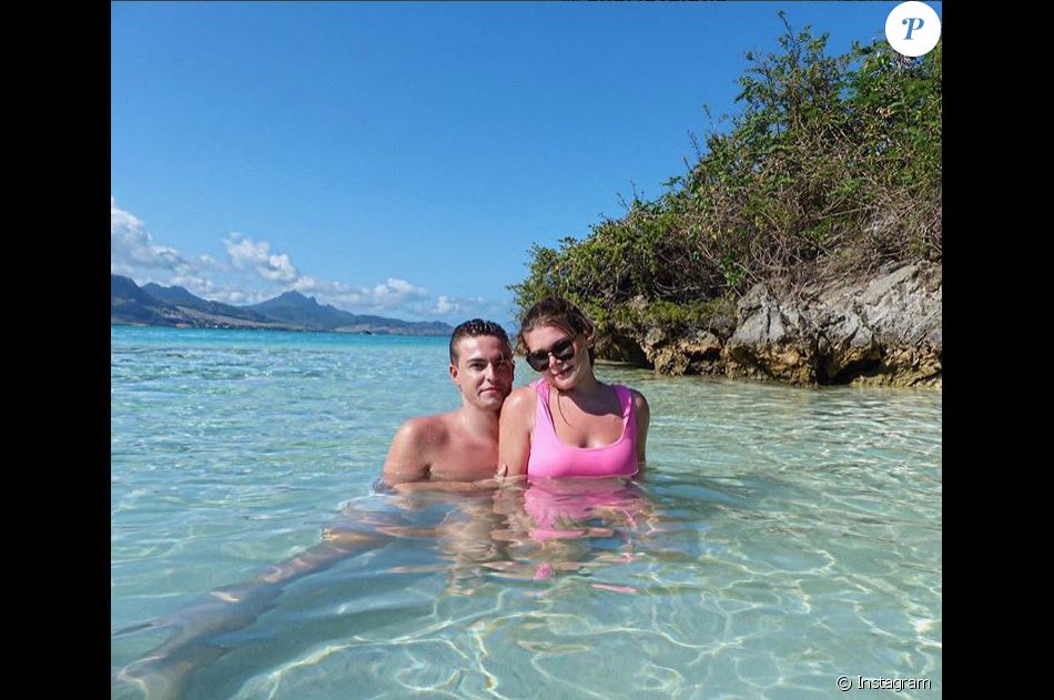 Camille Gottlieb et son ami Hugo sur l&#039;île aux aigrettes lors de leurs vacances à l&#039;île Maurice fin octobre - début novembre 2018, photo issue du compte Instagram d&#039;Hugo.