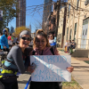 Image de la story Instagram de Teri Hatcher le 4 novembre 2018, lorsqu'elle a couru le marathon de New York avec sa fille Emerson Tenney au profit de l'association Save the Children.