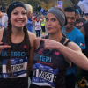 Image de la story Instagram de Teri Hatcher le 4 novembre 2018, lorsqu'elle a couru le marathon de New York avec sa fille Emerson Tenney au profit de l'association Save the Children.