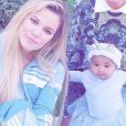 Khloé Kardashian, sa fille True et sa mère Kris Jenner sur une photo publiée sur son compte Instagram en octobre 2018.
