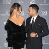 Chrissy Teigen et son mari John Legend - WSJ. Magazine 2018 Innovator Awards (soirée sponsorisée par Harry Winston, FlexJet et Barneys New York) au MoMA à New York, le 7 novembre 2018.