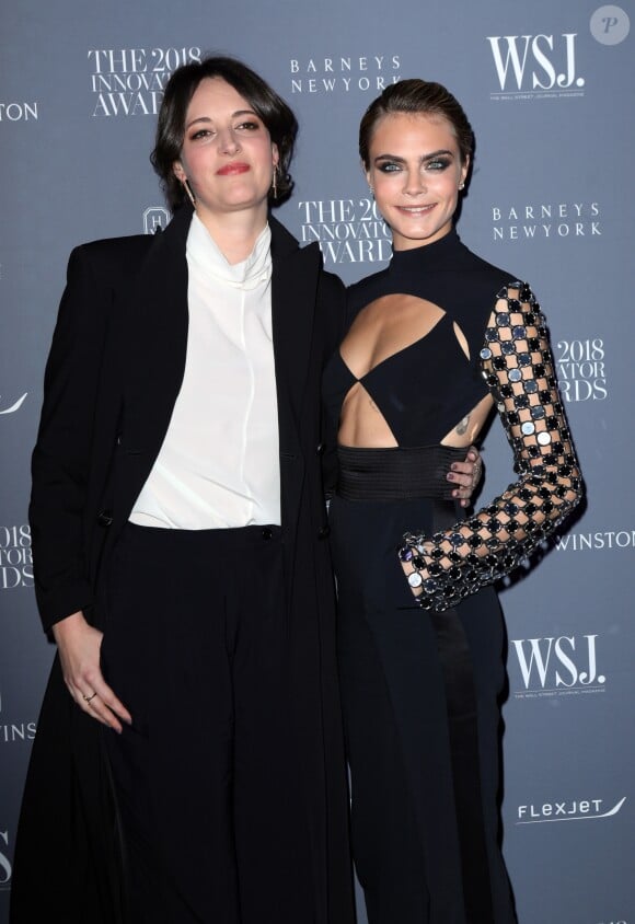 Phoebe Waller-Bridge et Cara Delevingne - WSJ. Magazine 2018 Innovator Awards (soirée sponsorisée par Harry Winston, FlexJet et Barneys New York) au MoMA à New York, le 7 novembre 2018.