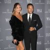 Chrissy Teigen et John Legend - WSJ. Magazine 2018 Innovator Awards (soirée sponsorisée par Harry Winston, FlexJet et Barneys New York) au MoMA à New York, le 7 novembre 2018.