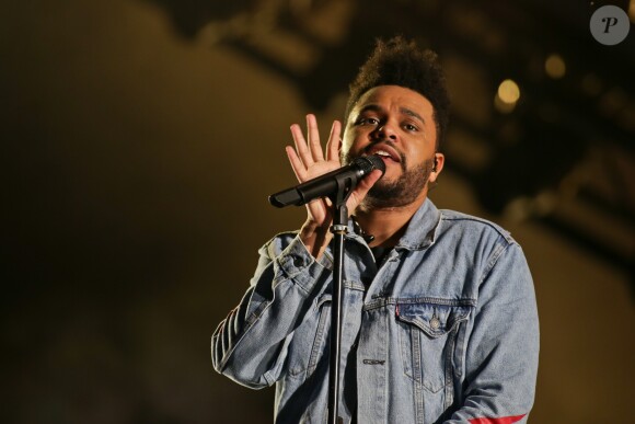 The Weeknd en concert au 1er festival Lollapalooza à l'Hippodrome de Longchamp à Paris le 21 juillet 2017 © Stéphane Vansteenkiste/Bestimage